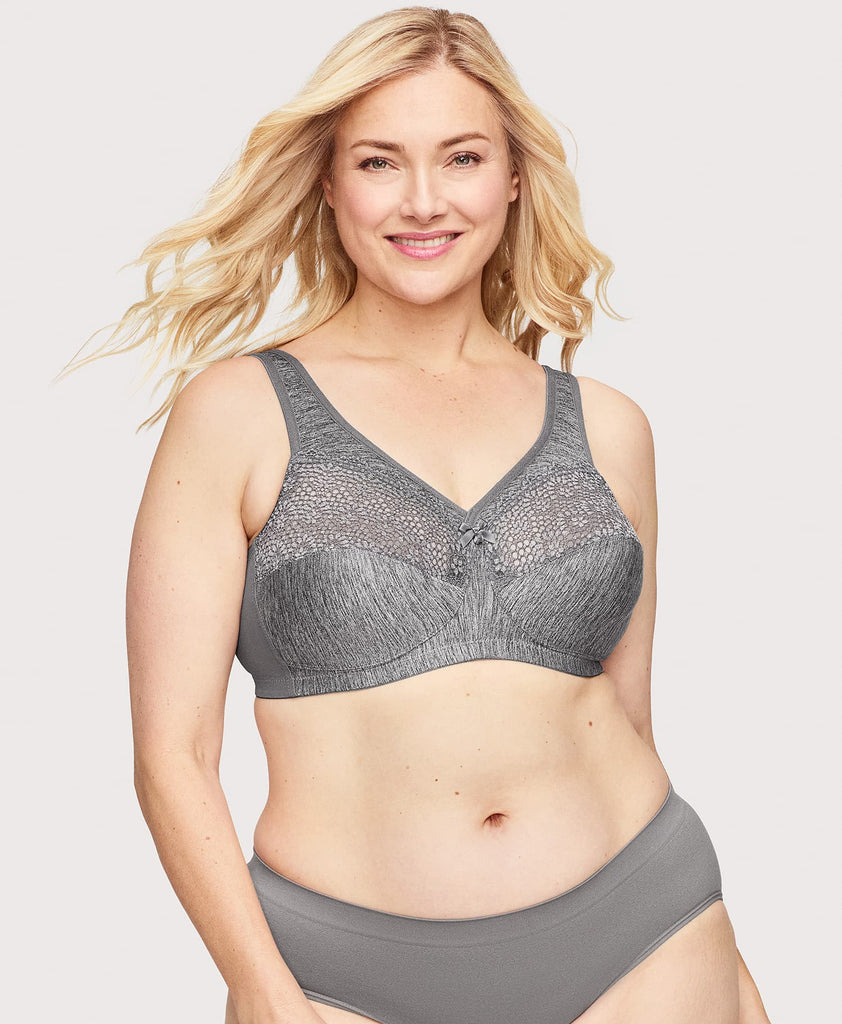 New Juicy Couture soft bra 38 DD Heather Gray