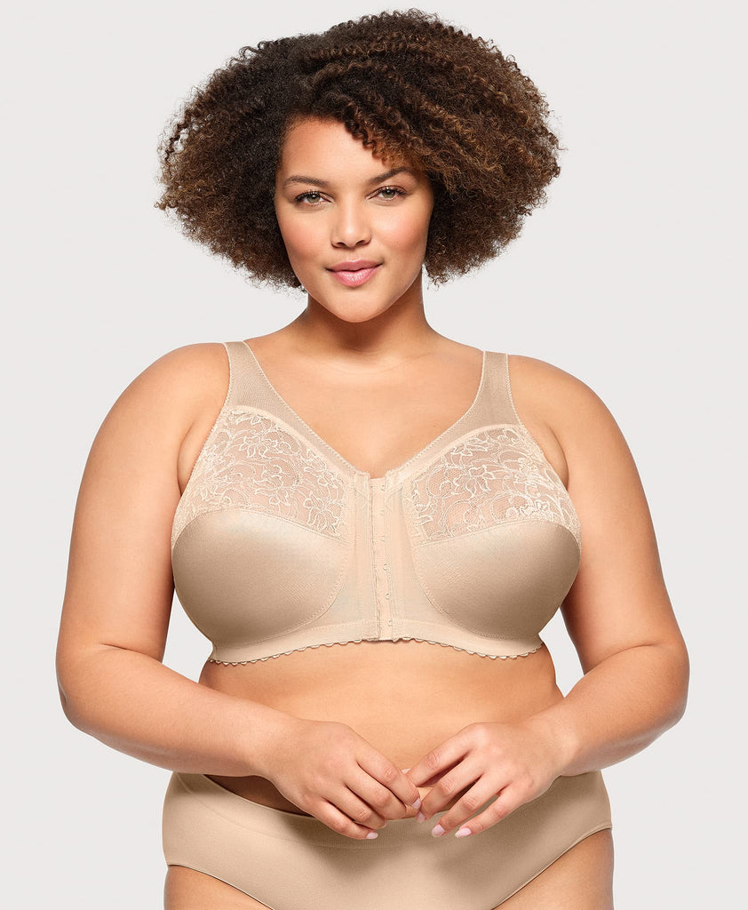 MagicLift Front-Closure Support Bra Blush | Glamorise