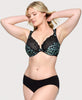 Vorderverschluss-WonderWire-BH Jubiläums-Leopard-Print