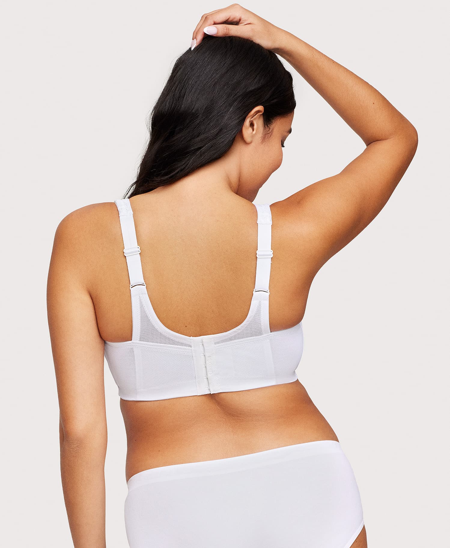 Genie Bra Women's Seamless Zip Front Bra White, Small – SharpPrices