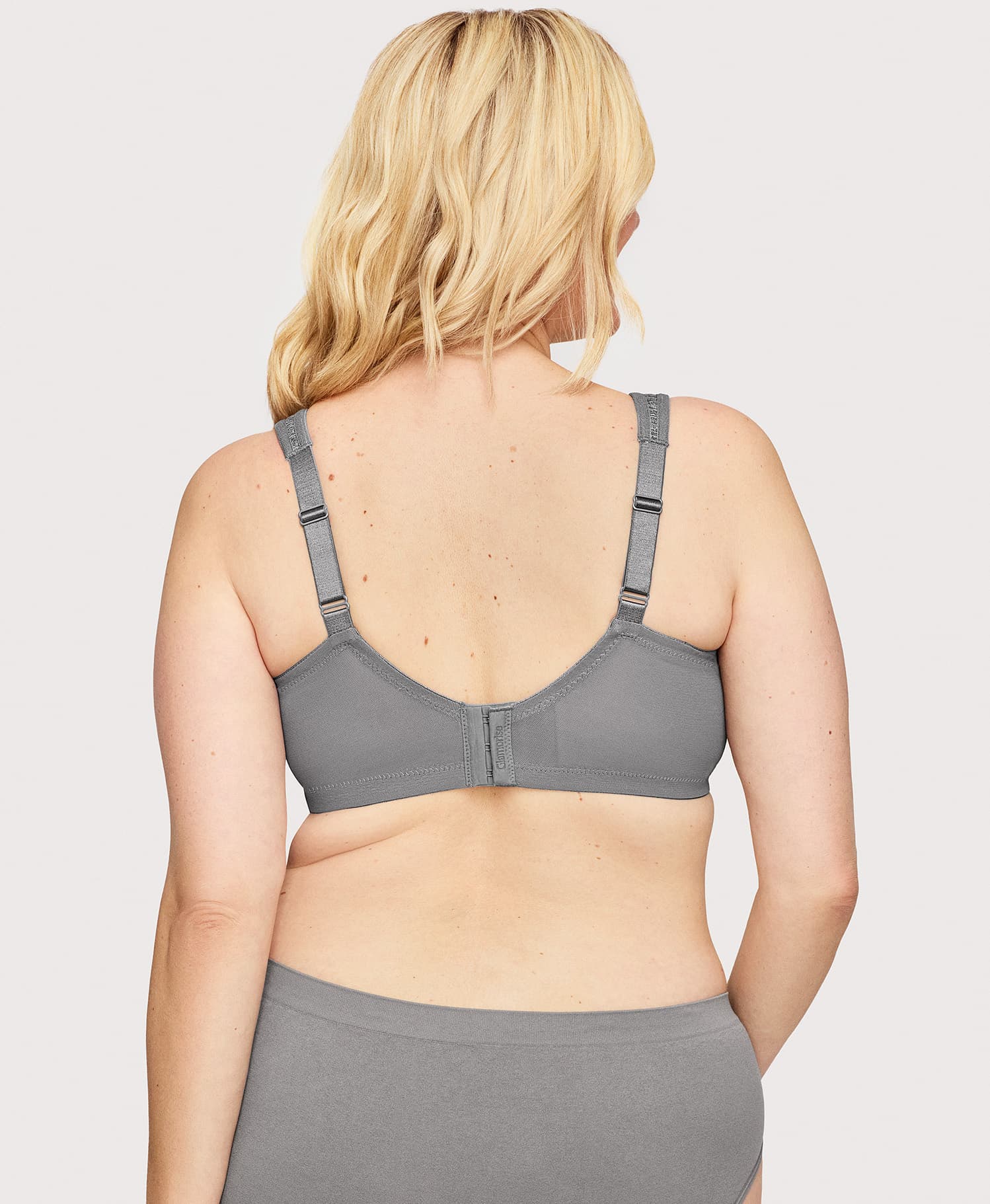 USED $57 Glamorise [ 42H US ] MagicLift Seamless Sports Bra in Cafe Nude  #5522
