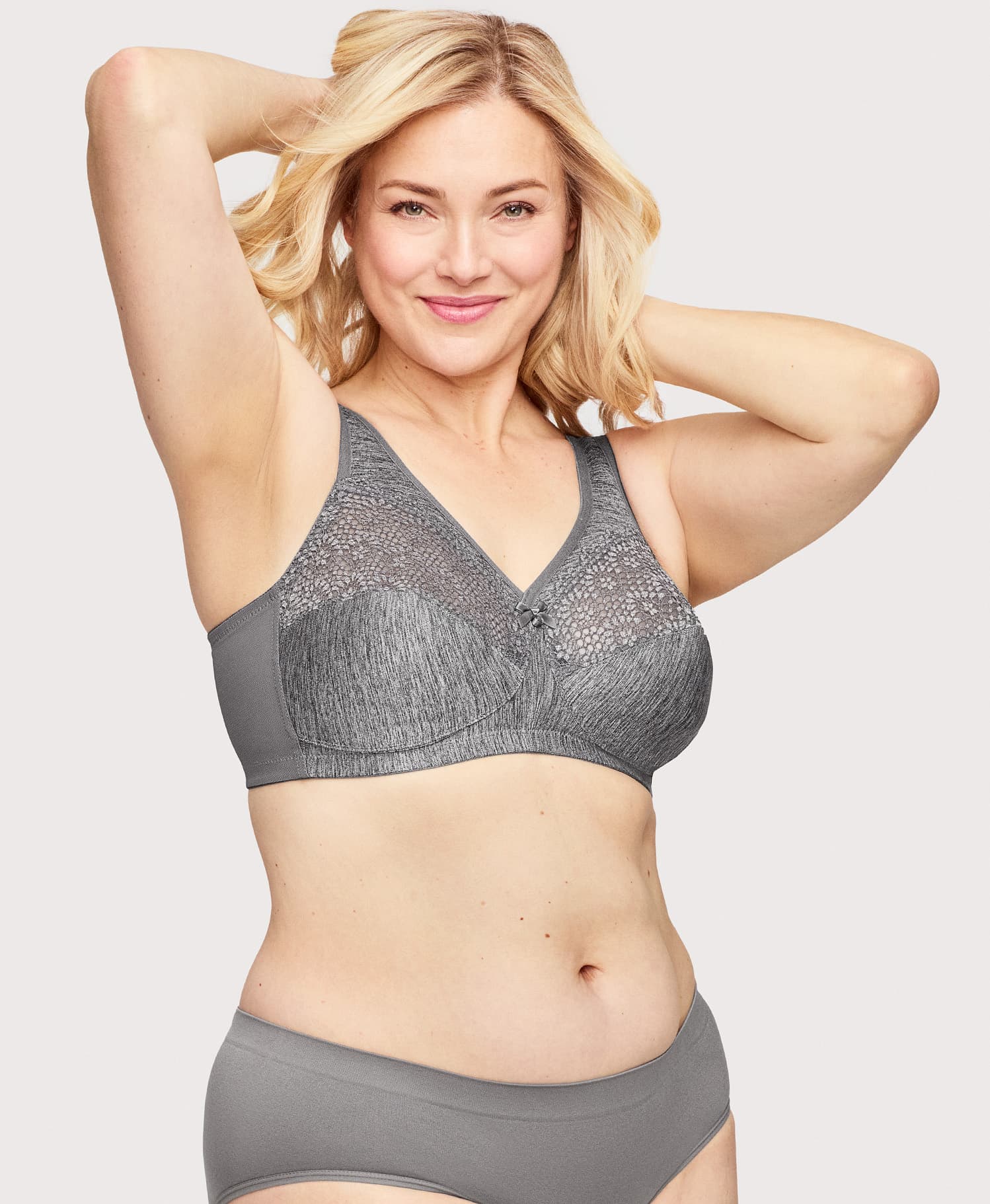 Glamorise womens MagicLift Front Close Wire-Free Support Bra, Blush, 58F :  Buy Online at Best Price in KSA - Souq is now : Fashion