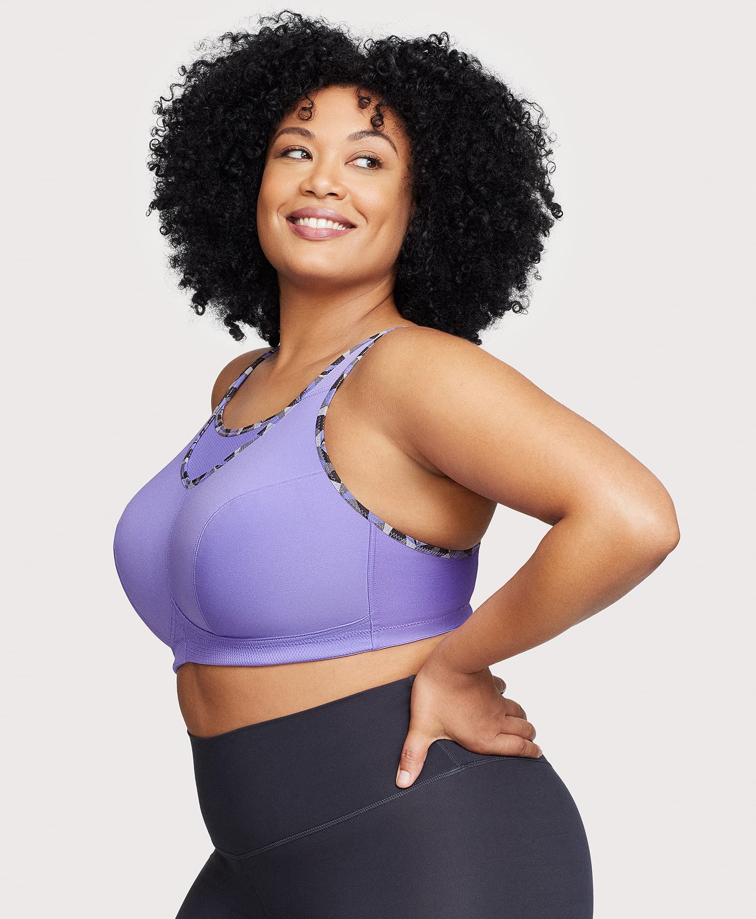 Roaman's Women's Plus Size Bra Cami With Adjustable Straps - 1x, Purple :  Target