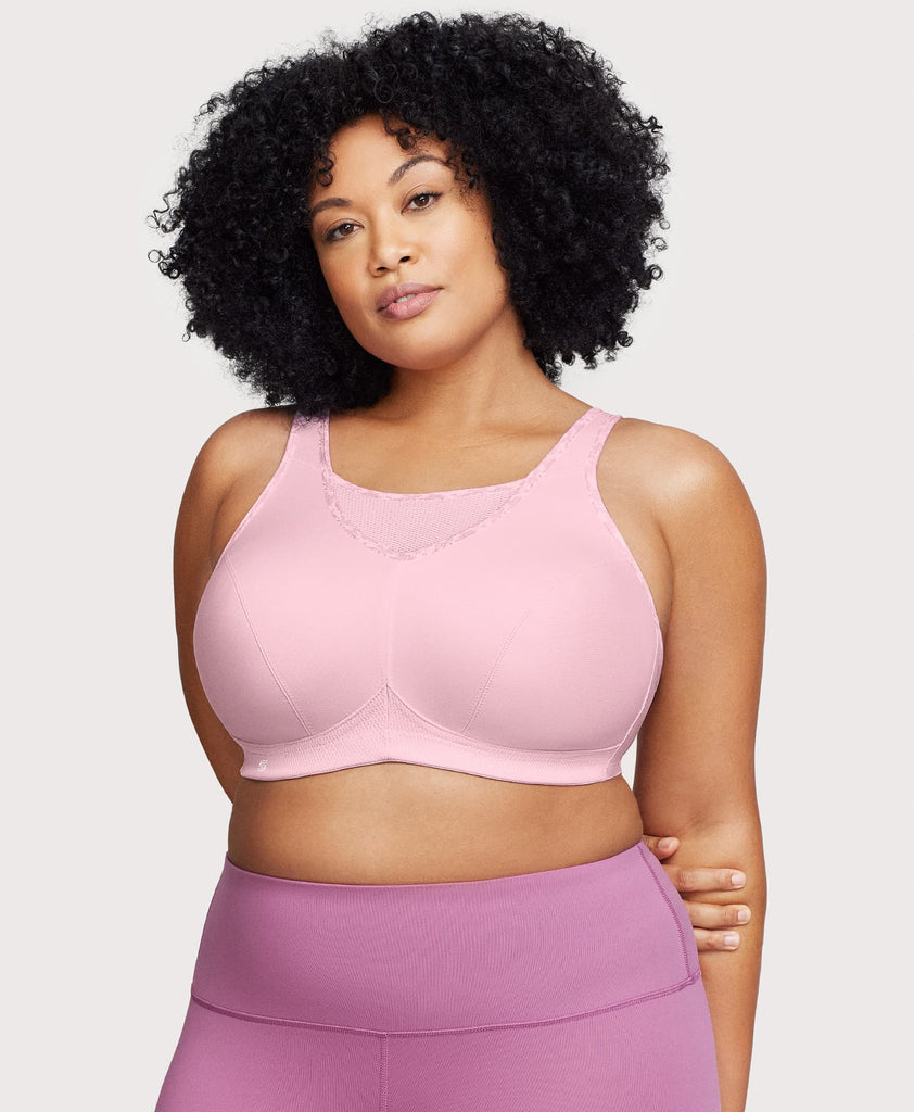 Glamorise Womens No-Bounce Camisole Sports Wirefree Bra 1066 Café 48J Glamorise Womens No-Bounce Camisole Sports Wirefree Bra 1066 Café 48J