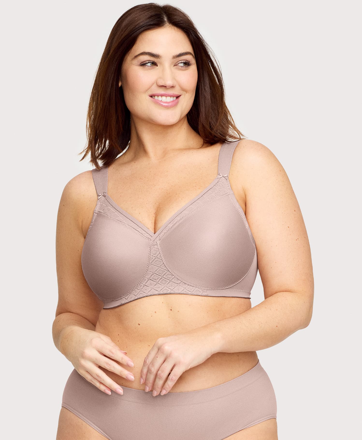 MagicLift Seamless Support T-Shirt Bra Taupe