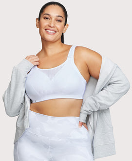 DELIMIRA Women's Full Coverage Bras Plus Size Support Underwire Minimizer  Bra White 48D at  Women's Clothing store