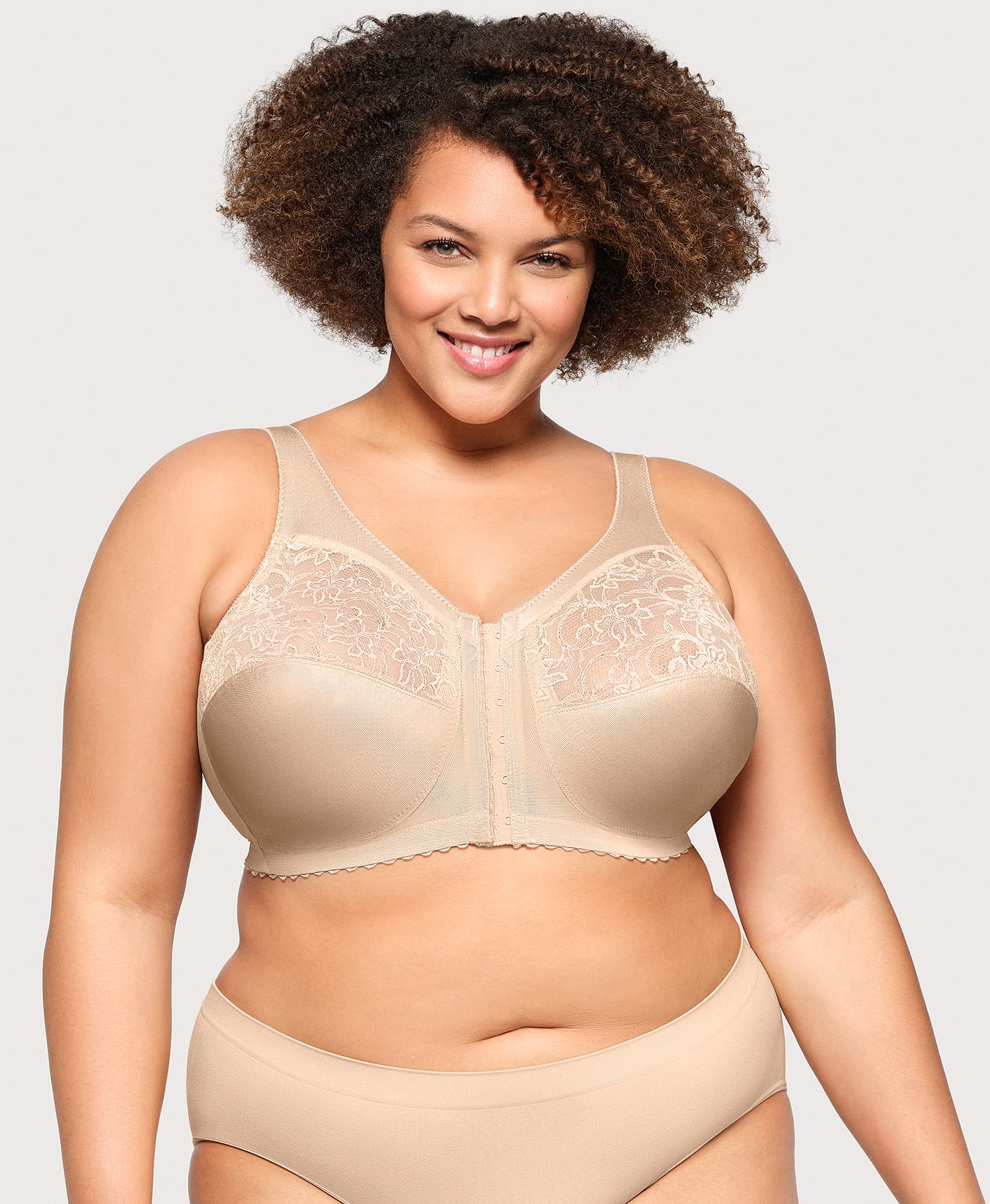 MagicLift Front Closure Support Bra Blush