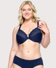 Front-Closure T-Back WonderWire Bra Blue
