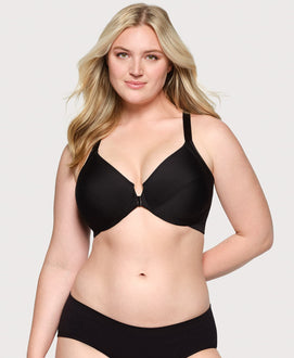 Glamorise Wonderwire Reggiseno Minimizer Con Ferretto - Nero #9003 - Foto 5