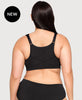 Front-Closure Posture Back WonderWire Lace Bra Black