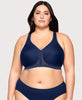MagicLift Front-Closure Posture Back Bra Blue