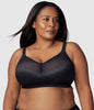 Back Appeal® H-K Cup Wire Free Bra Black