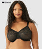 Visual Effects Minimizer Bra Black