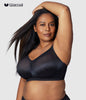 Back Appeal® H-K Cup Wire Free Bra Black