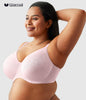 Back Appeal® H-K Cup Underwire Bra Cradle Pink