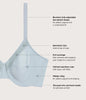 Perfect Primer Full Figure Underwire Bra Belgian Block