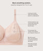 Back Appeal® H-K Cup Wire Free Bra Rose Dust