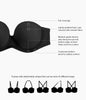 Red Carpet™ Strapless Underwire Bra Black