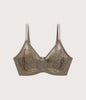 Retro Chic Full Figure Underwire Bra Bungee Cord