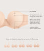 Red Carpet™ Strapless Underwire Bra Sand