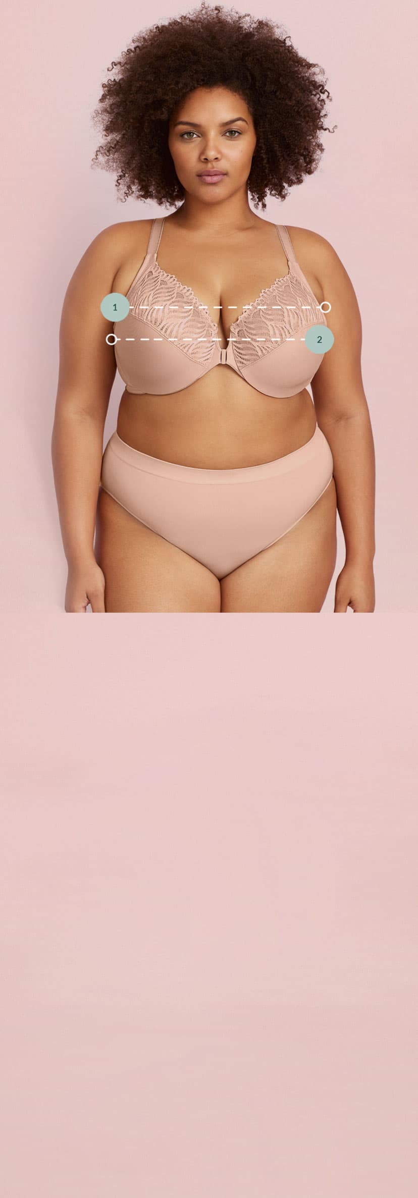 Bra Size Calculator: Accurate for All Sizes | Glamorise Plus Size Bras