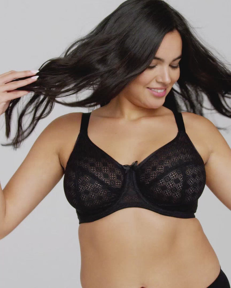 COMFY Wonderlove Black Classic Smooth Padded Underwired Bra(Sold Out)