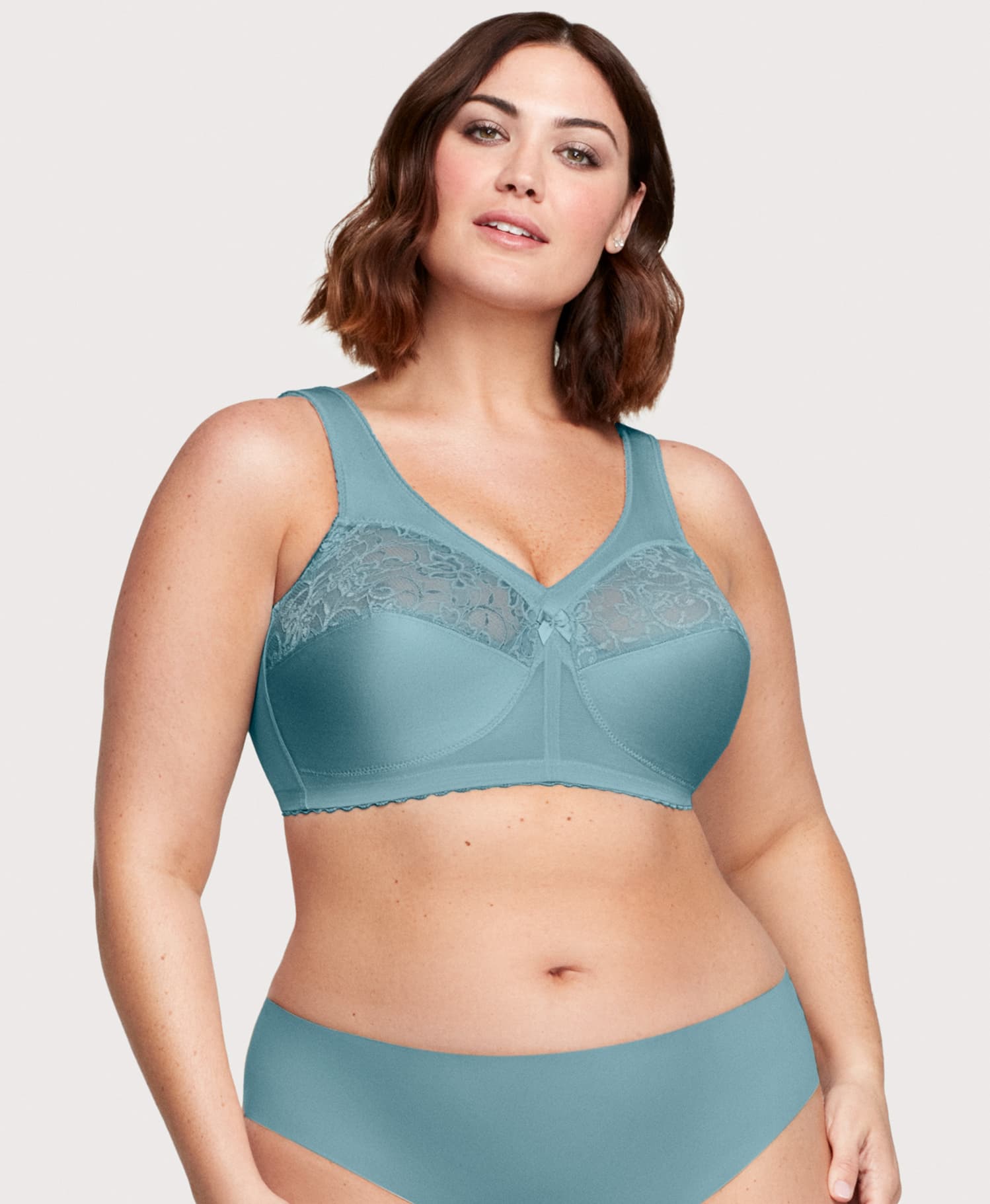 Glamorise Magiclift Original Wire-Free Support Bra - Soft Gray – Big Girls  Don't Cry (Anymore)