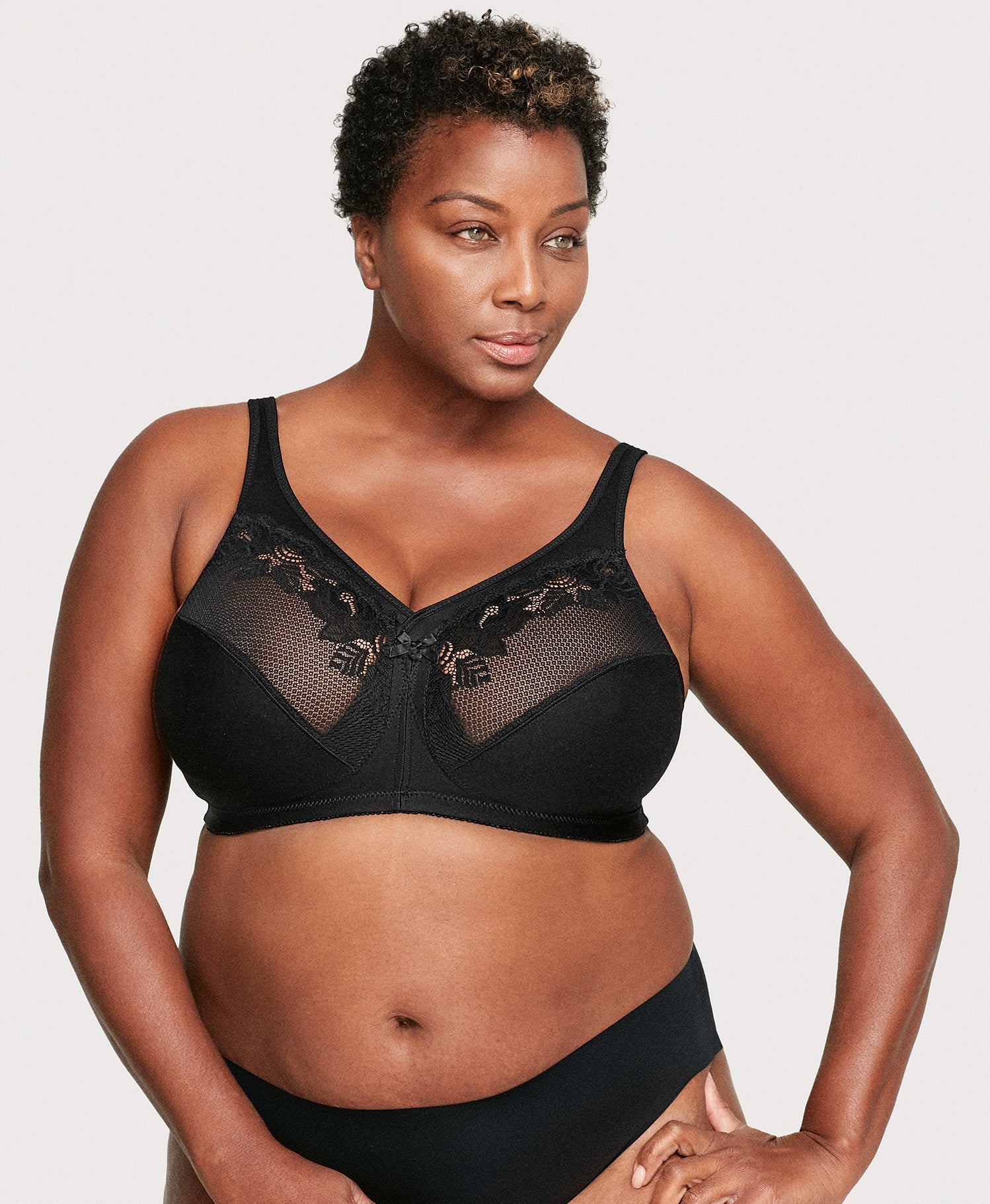 MagicLift Cotton Support Bra Cafe
