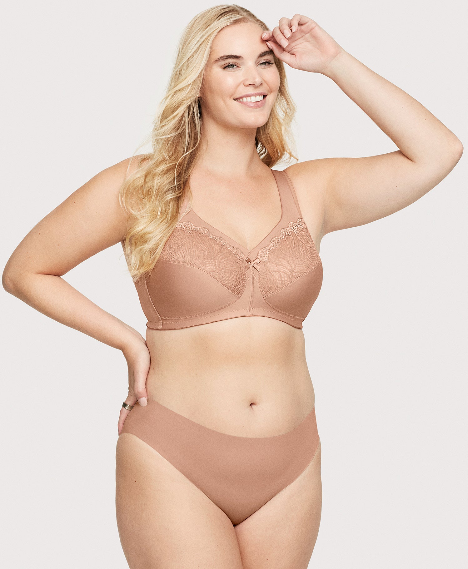 Stylish and Supportive Bra Pattern for Full-Figured Women