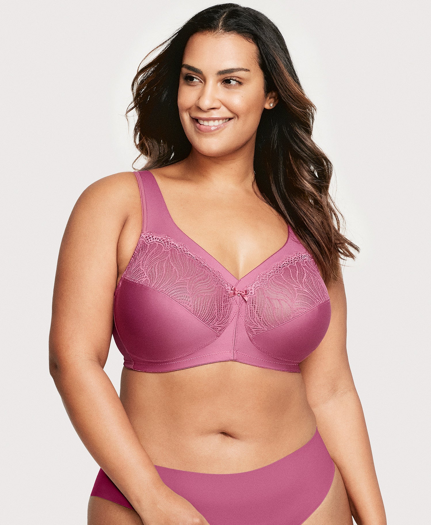 MagicLift Natural Shape Support Bra Red Violet