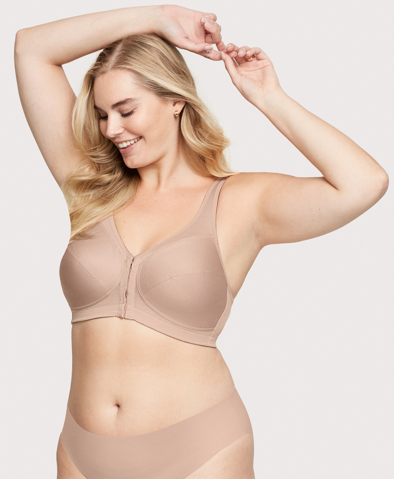 Buy Glamorise MagicLift Front-Close Support Bra from £10.88 (Today) – Best  Deals on